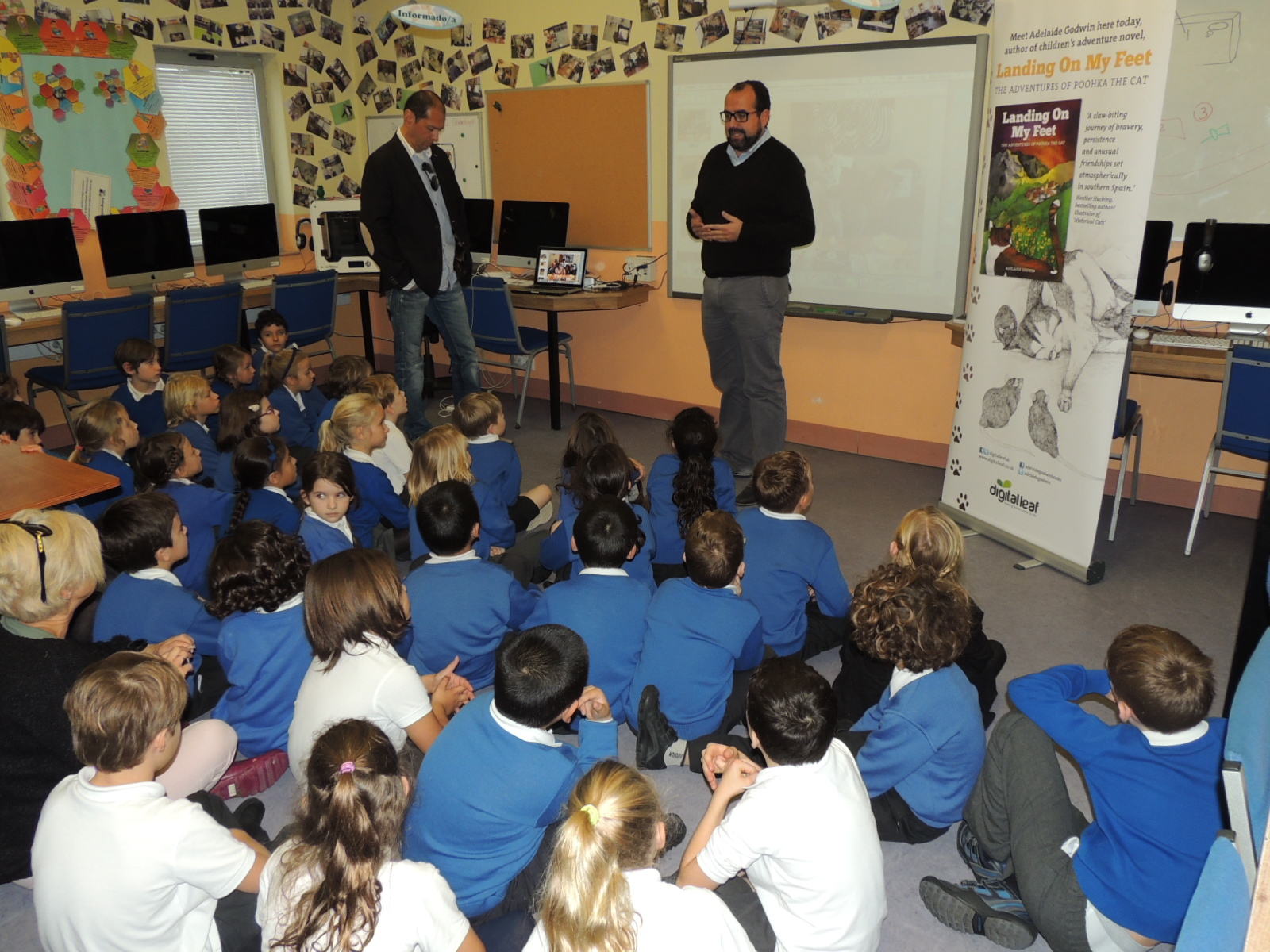 Charla De Una Asociacion Protectora De Gatos En El Colegio Internacional De Sotogrande San Roque